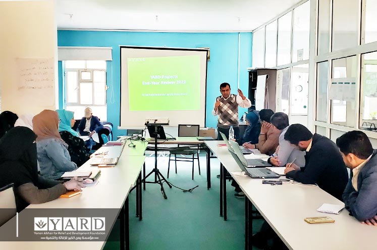 المؤسسة تعقد اجتماعاً للمراجعة السنوية لمشاريع 2020 والتخطيط للعام 2021